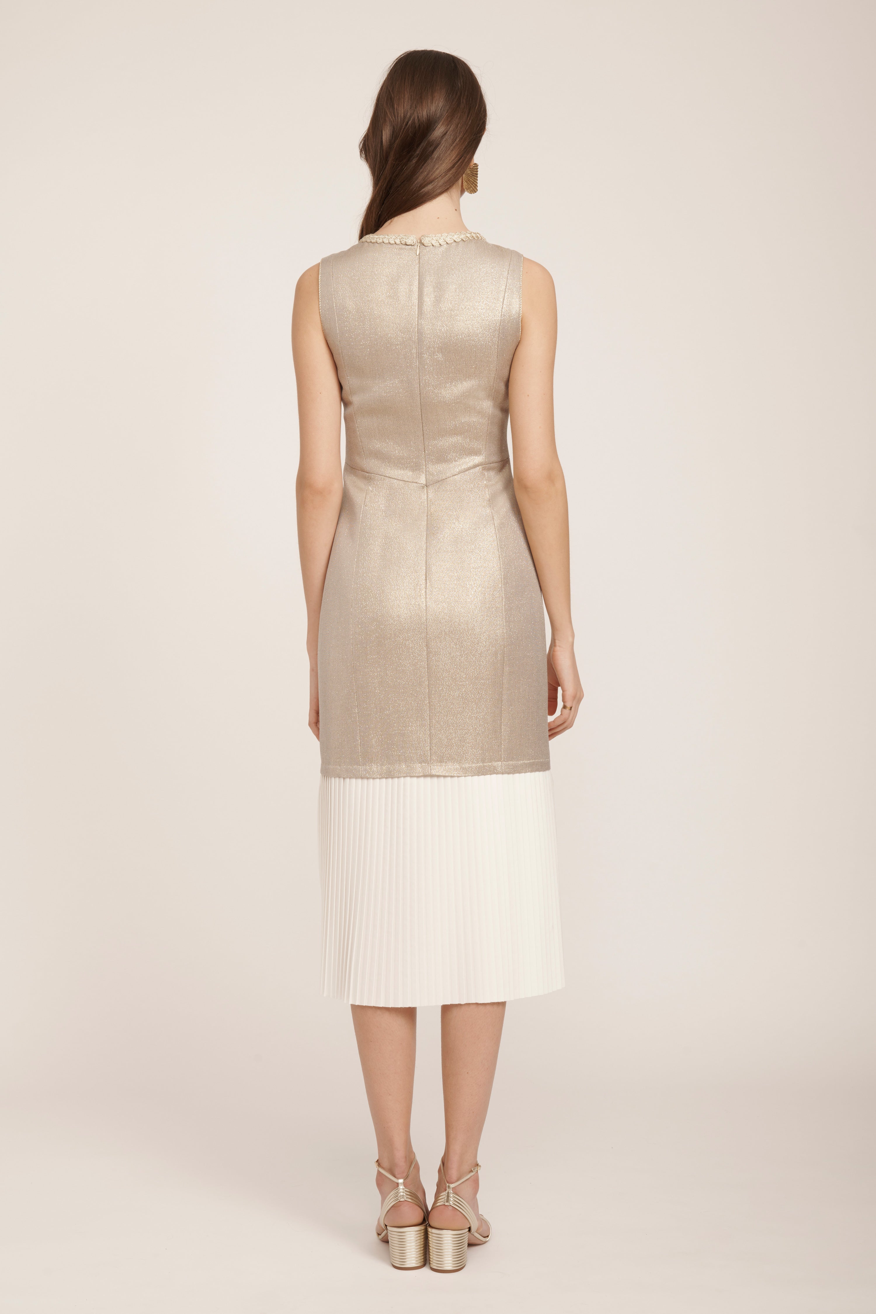 The Clara Dress - Gold