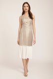The Clara Dress - Gold